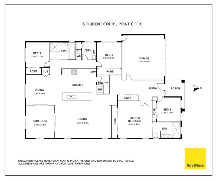 Floorplan of Homely house listing, 6 Trident Court, Sanctuary Lakes VIC 3030