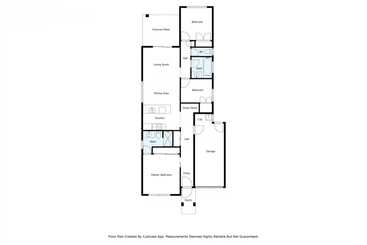 Floorplan of Homely house listing, 27 Parsonia Drive, Rasmussen QLD 4815