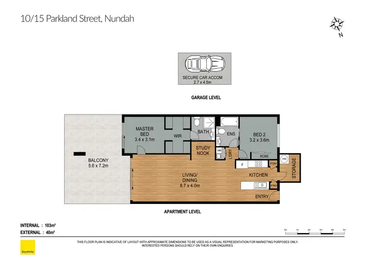 Floorplan of Homely apartment listing, 10/15 Parkland Street, Nundah QLD 4012