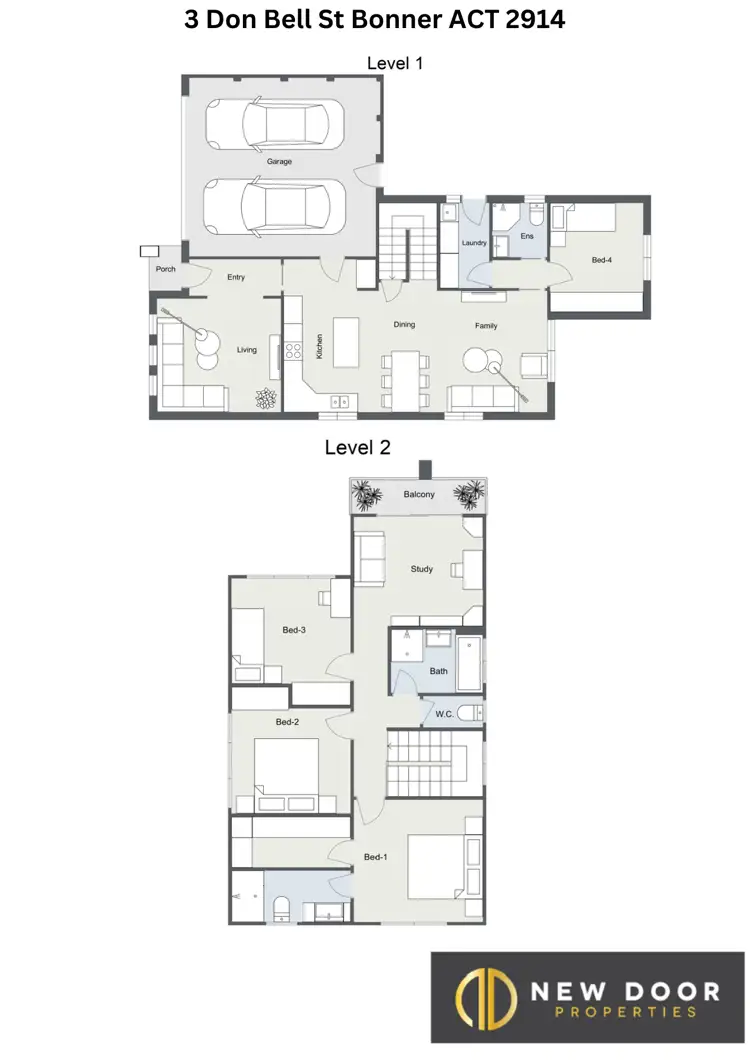 Floorplan of Homely house listing, 3 Don Bell Street, Bonner ACT 2914