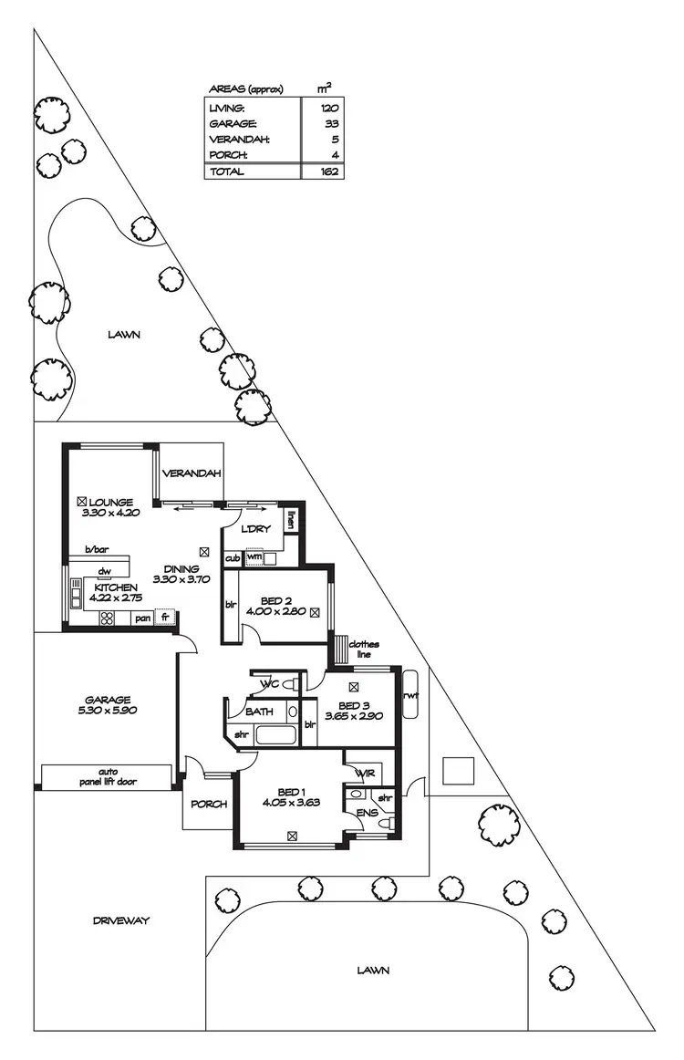 Floorplan of Homely house listing, 41A Wingate Street, Greenacres SA 5086
