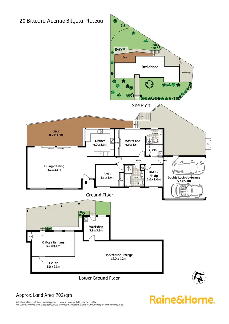 Floorplan of Homely house listing, 20 Bilwara Avenue, Bilgola Plateau NSW 2107