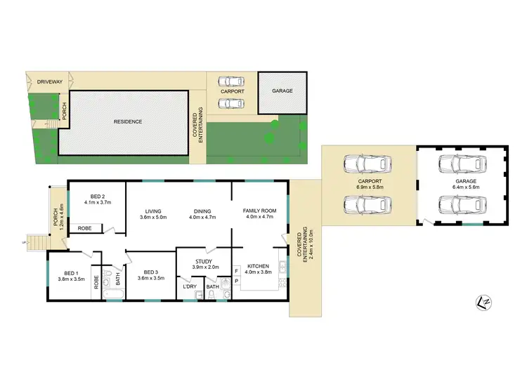 Floorplan of Homely house listing, 40 Arthur Street, Croydon NSW 2132