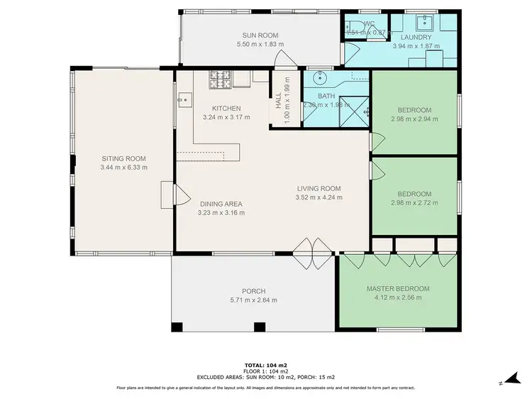 Floorplan of Homely house listing, 18 Bovell Crescent, Augusta WA 6290