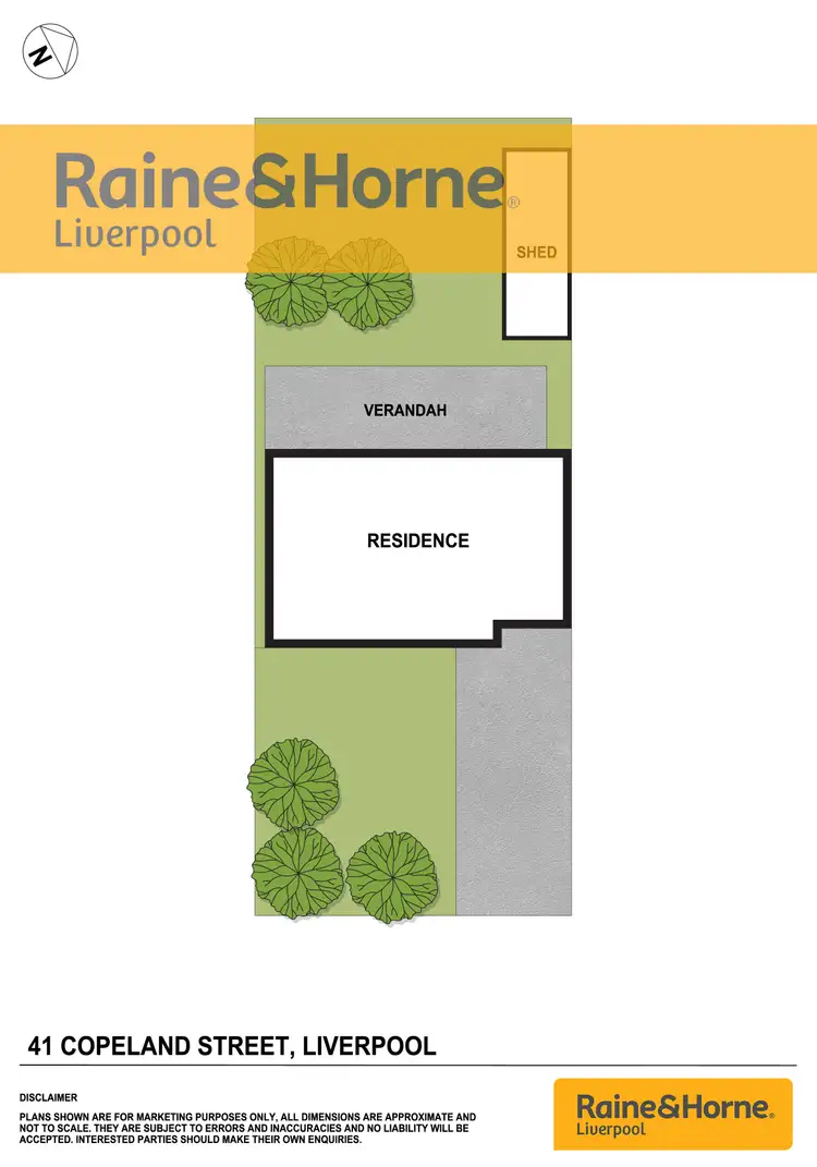 Floorplan of Homely house listing, 41 Copeland Street, Liverpool NSW 2170
