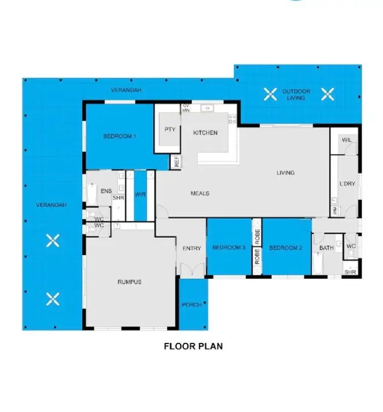 Floorplan of Homely rural property listing, 31 Bimbadeen Lane, Toogoolawah QLD 4313