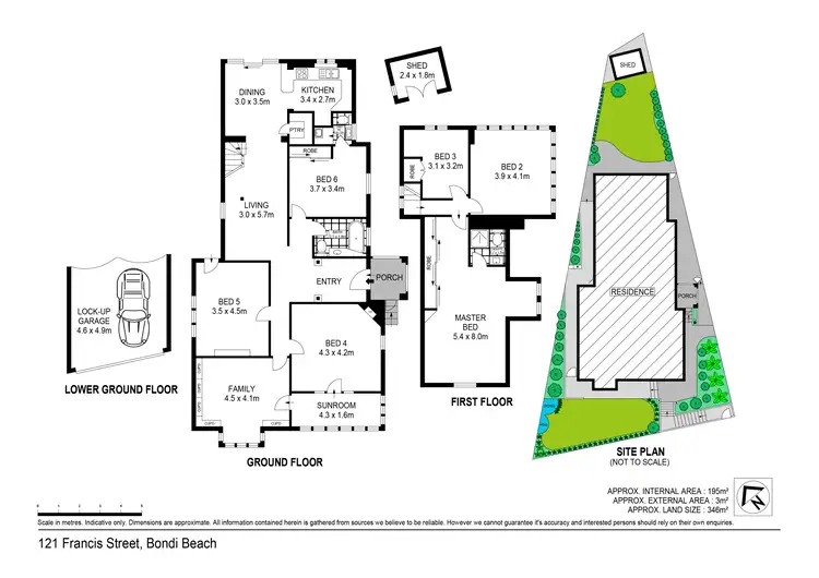Floorplan of Homely house listing, 121 Francis Street, Bondi Beach NSW 2026