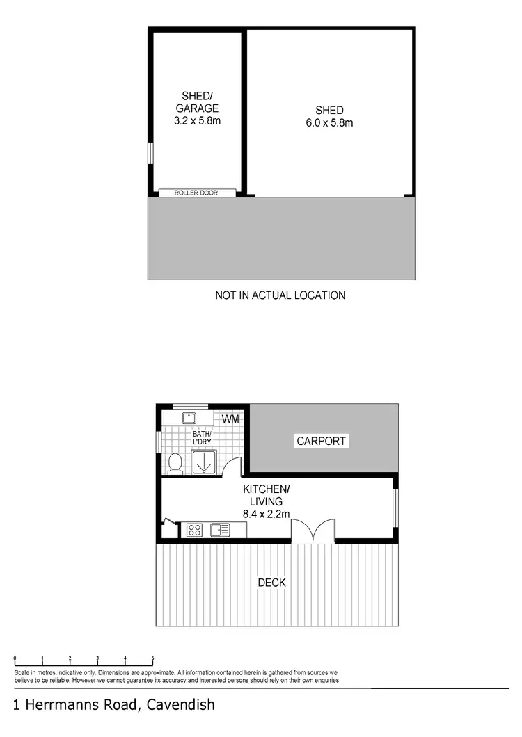 Floorplan of Homely rural property listing, L Herrmanns Road, Cavendish VIC 3314