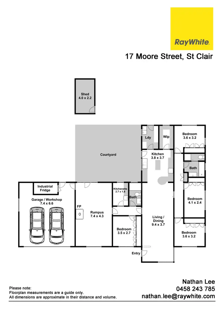 Floorplan of Homely house listing, 17 Moore Street, St Clair NSW 2759