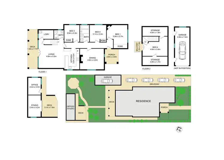 Floorplan of Homely house listing, 3 Wright Street, Croydon NSW 2132