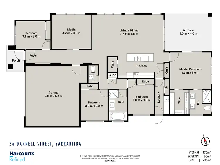 Floorplan of Homely house listing, 56 Darnell Street, Yarrabilba QLD 4207