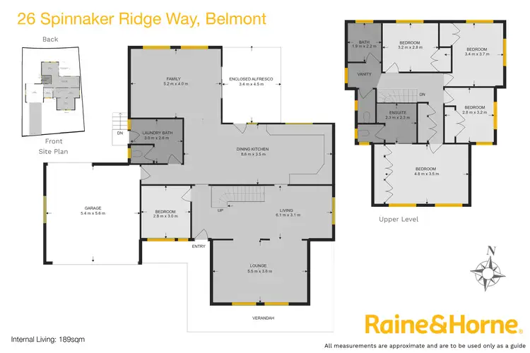 Floorplan of Homely house listing, 26 Spinnaker Ridge Way, Belmont NSW 2280