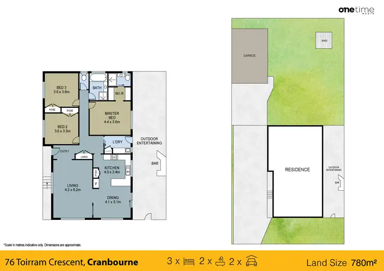 Floorplan of Homely house listing, 76 Toirram Crescent, Cranbourne VIC 3977