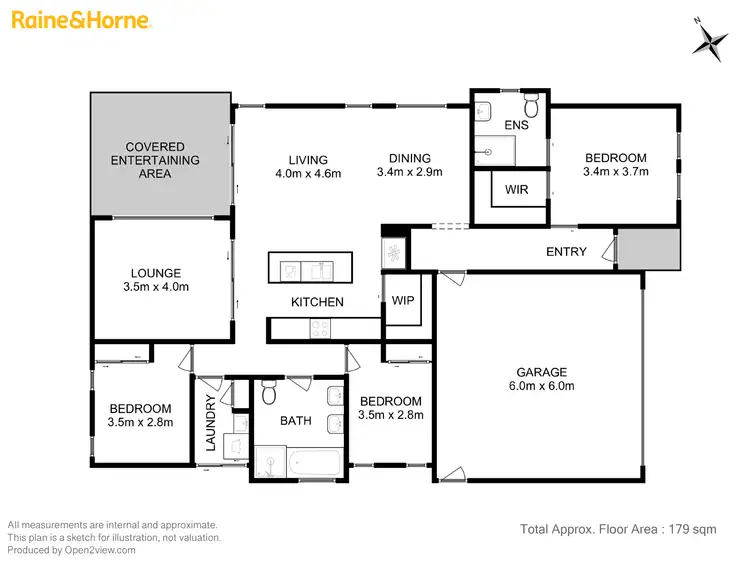 Floorplan of Homely house listing, 2 Perch Court, Kingston TAS 7050