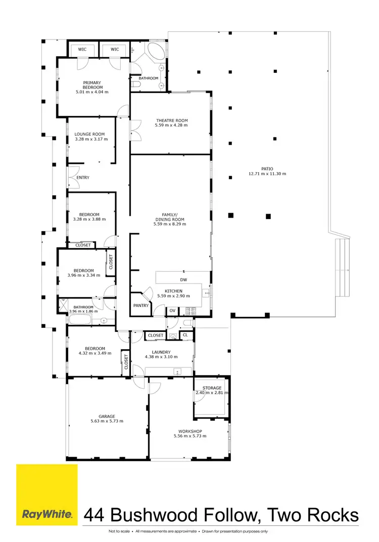 Floorplan of Homely house listing, 44 Bushwood Follow, Two Rocks WA 6037