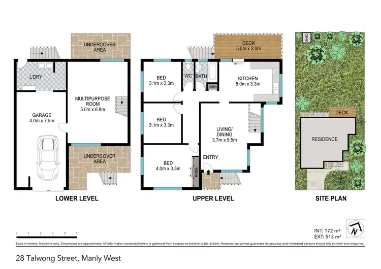 Floorplan of Homely house listing, 28 Talwong Street, Manly West QLD 4179
