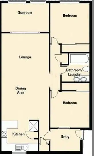 Floorplan of Homely unit listing, 9c/24 Dixon Street, Strathpine QLD 4500