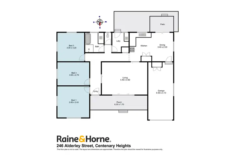 Floorplan of Homely house listing, 246 Alderley Street, Centenary Heights QLD 4350