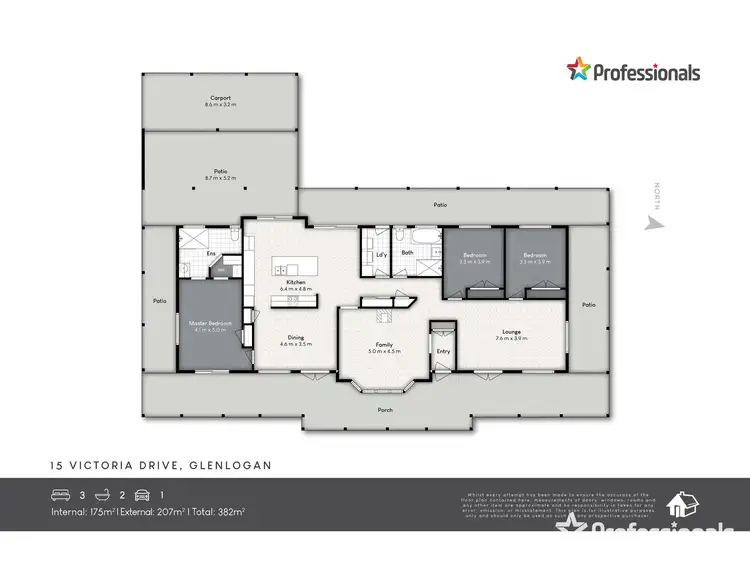 Floorplan of Homely house listing, 15-19 Victoria Drive, Glenlogan QLD 4280