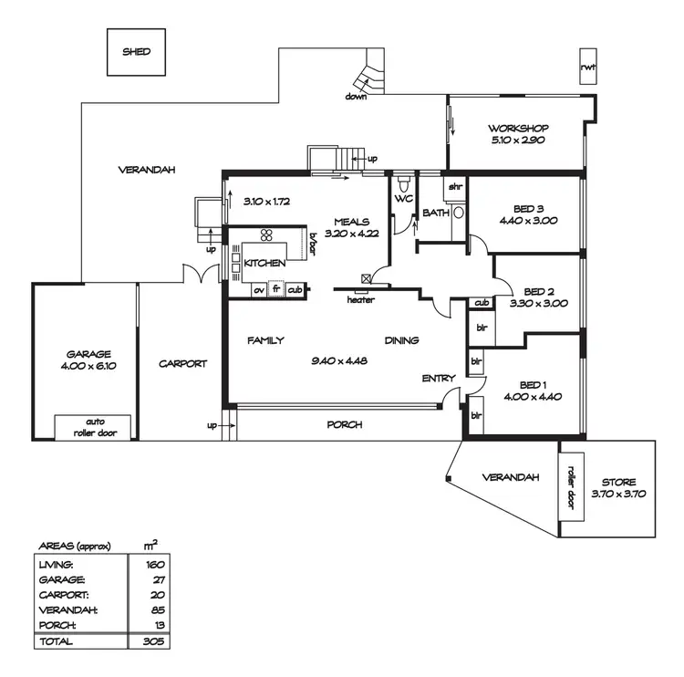 Floorplan of Homely house listing, 26 Graham Street, Para Hills SA 5096