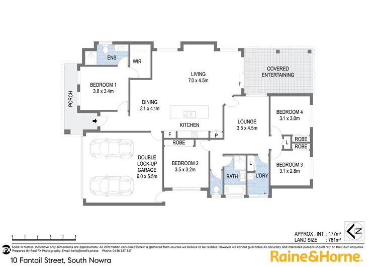 Floorplan of Homely house listing, 10 Fantail Street, South Nowra NSW 2541