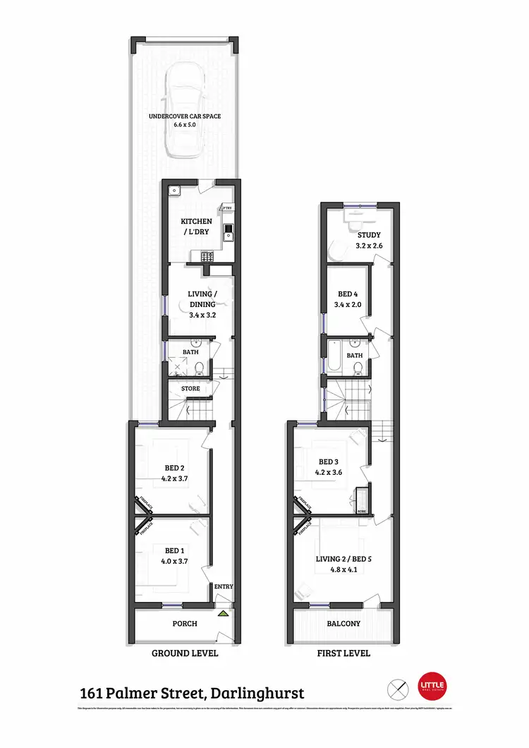 Floorplan of Homely house listing, 161 Palmer Street, Darlinghurst NSW 2010