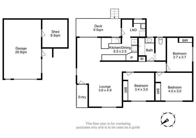 Floorplan of Homely house listing, 158 Hookey Street, Rokeby TAS 7019