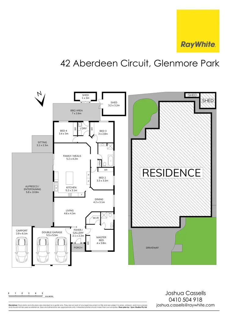 Floorplan of Homely house listing, 42 Aberdeen Circuit, Glenmore Park NSW 2745