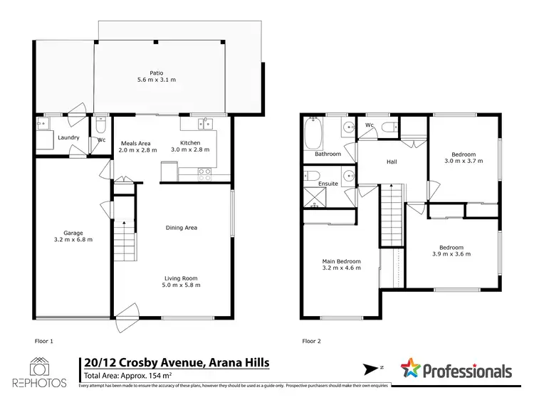 Floorplan of Homely house listing, 20/12 Crosby Avenue, Arana Hills QLD 4054