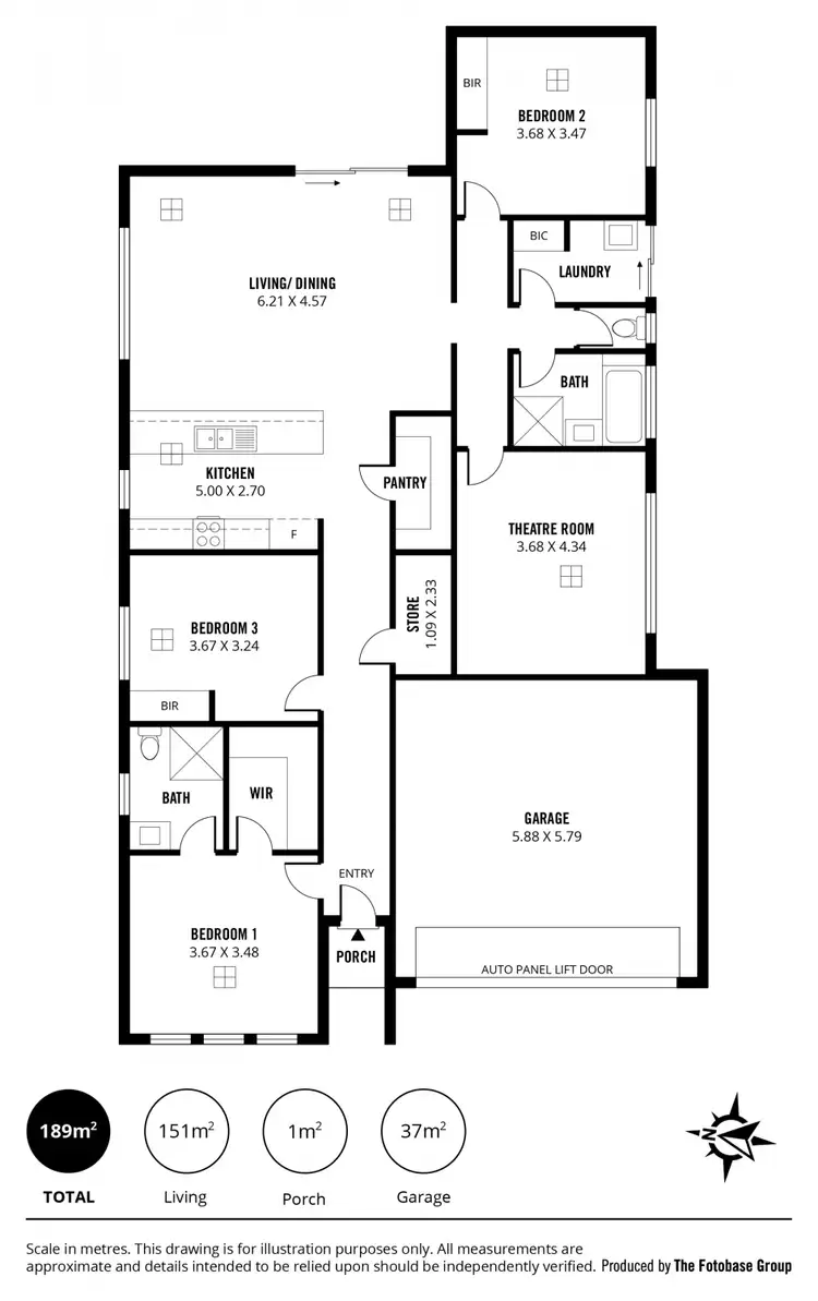 Floorplan of Homely house listing, 17 Woodland Drive, Onkaparinga Heights SA 5163
