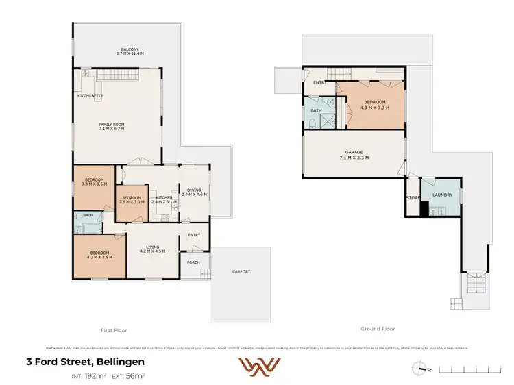 Floorplan of Homely house listing, 3 Ford Street, Bellingen NSW 2454