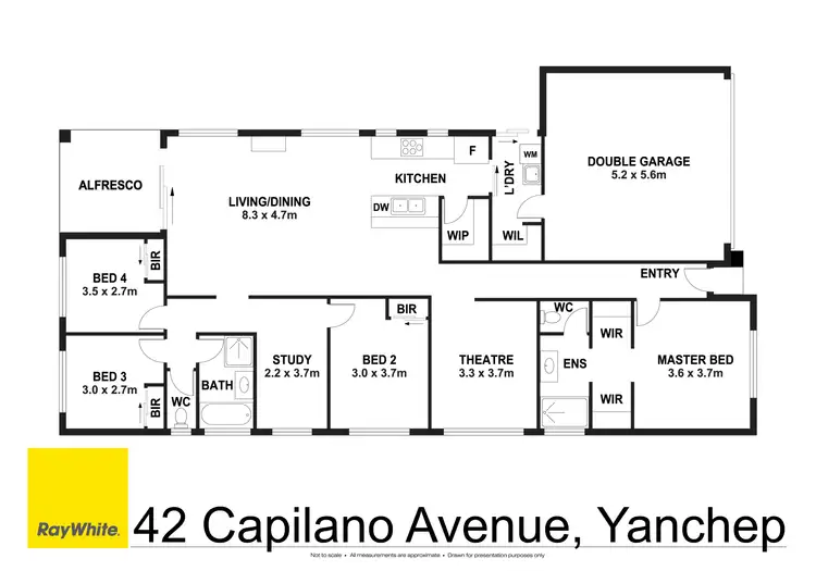 Floorplan of Homely other listing, 42 Capilano Avenue, Yanchep WA 6035