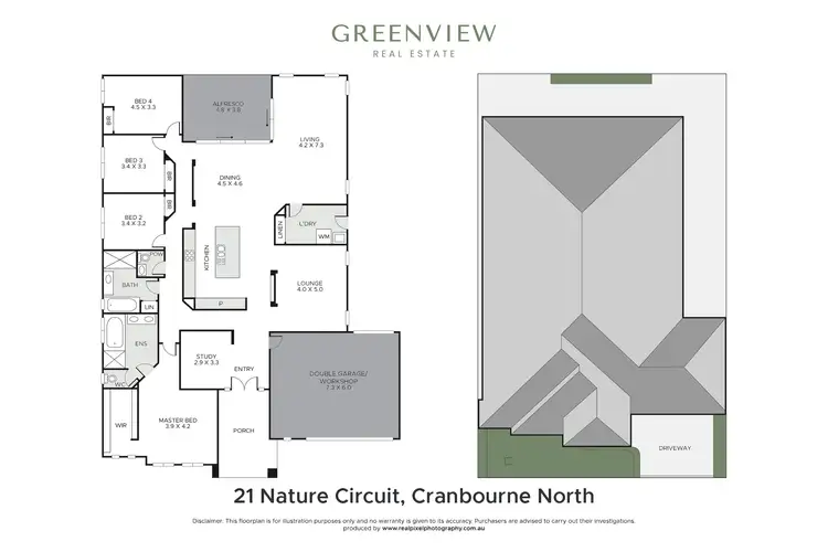 Floorplan of Homely house listing, 21 Nature Circuit, Cranbourne North VIC 3977
