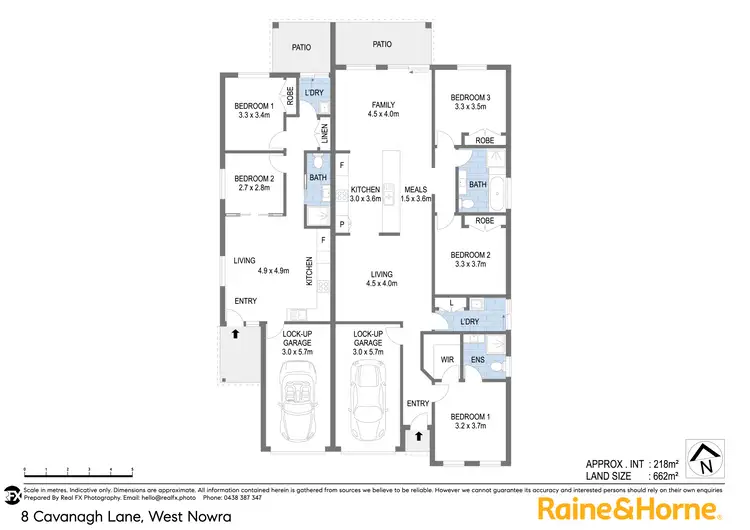 Floorplan of Homely semi-detached listing, 8 Cavanagh Lane, West Nowra NSW 2541