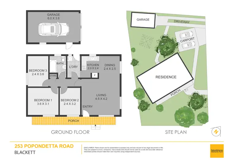 Floorplan of Homely house listing, 253 Popondetta Road, Blackett NSW 2770