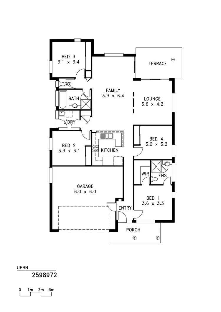 Floorplan of Homely house listing, Address available on request