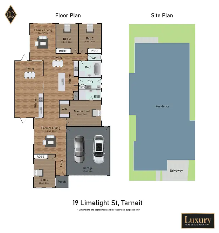 Floorplan of Homely house listing, 19 Limelight Street, Tarneit VIC 3029