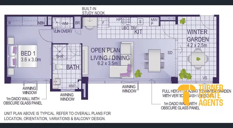 Floorplan of Homely apartment listing, 204/908 Canning Highway, Applecross WA 6153
