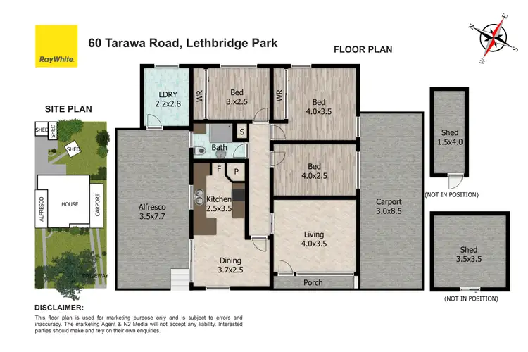 Floorplan of Homely house listing, 60 Tarawa Road, Lethbridge Park NSW 2770