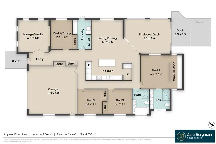 Floorplan of Homely house listing, 45 Clearwater Crescent, Murrumba Downs QLD 4503