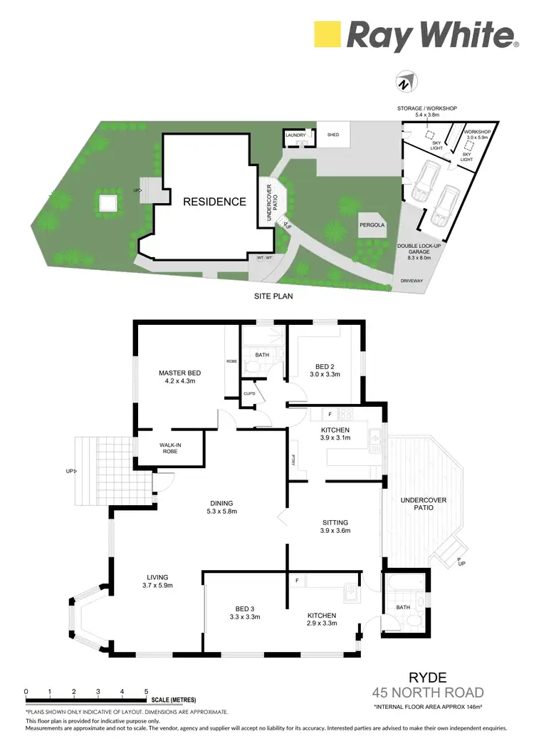 Floorplan of Homely house listing, 45 North Road, Ryde NSW 2112