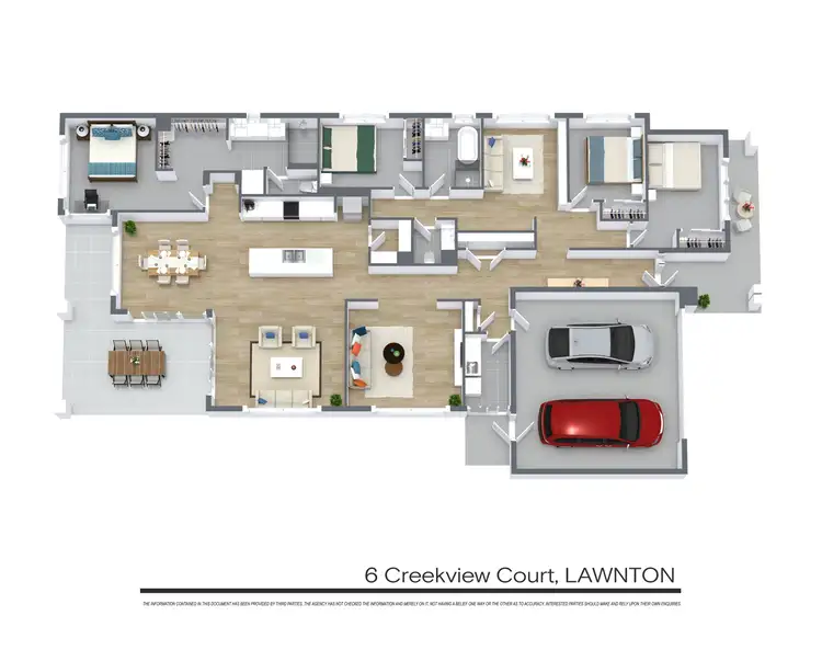 Floorplan of Homely house listing, 6 Creekview Court, Lawnton QLD 4501