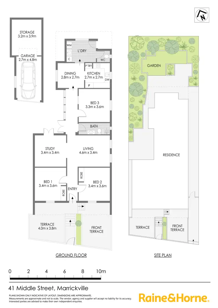Floorplan of Homely house listing, 41 Middle Street, Marrickville NSW 2204