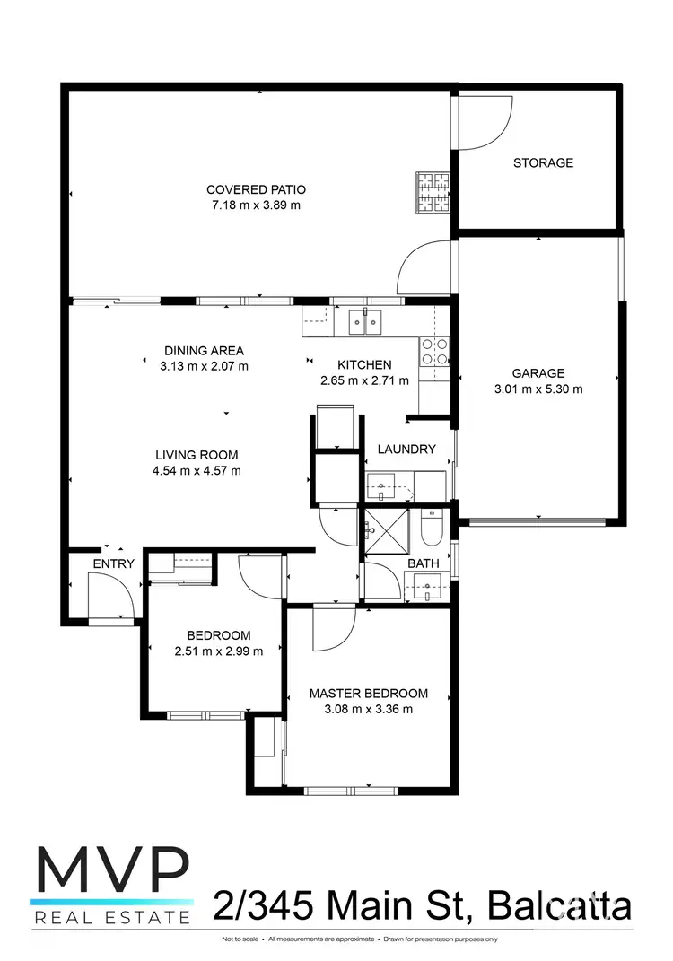 Floorplan of Homely house listing, 2/345 Main Street, Balcatta WA 6021