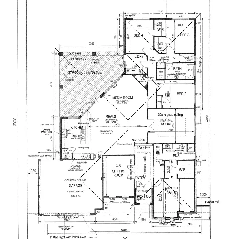 Floorplan of Homely house listing, 37 Beaumont Parkway, Success WA 6164