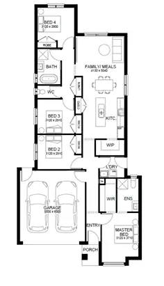 Floorplan of Homely house listing, 7 Goshawk Street, Deanside VIC 3336