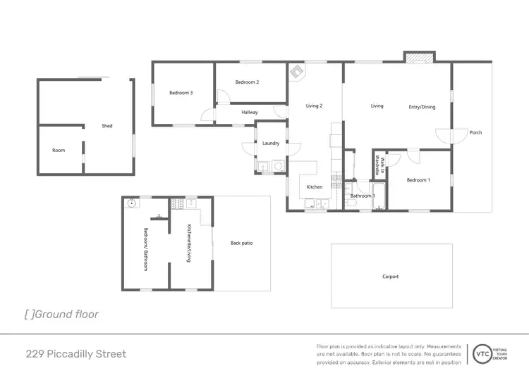 Floorplan of Homely house listing, 229 Piccadilly Street, Piccadilly WA 6430