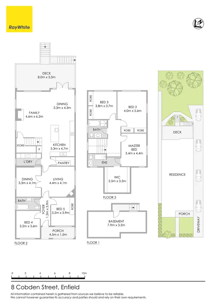 Floorplan of Homely house listing, 8 Cobden Street, Enfield NSW 2136