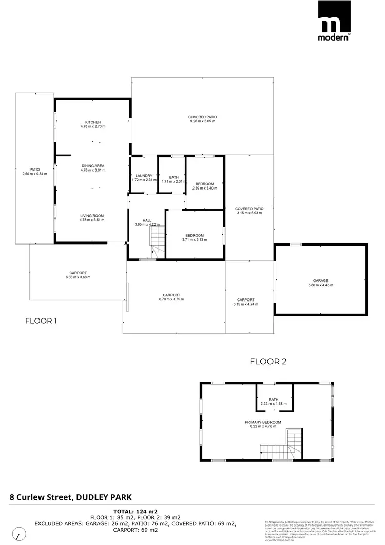 Floorplan of Homely house listing, 8 Curlew Street, Dudley Park WA 6210