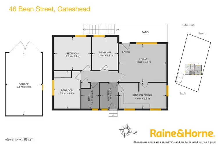 Floorplan of Homely house listing, 46 Bean Street, Gateshead NSW 2290